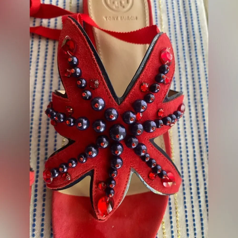 Tory Burch elegant red